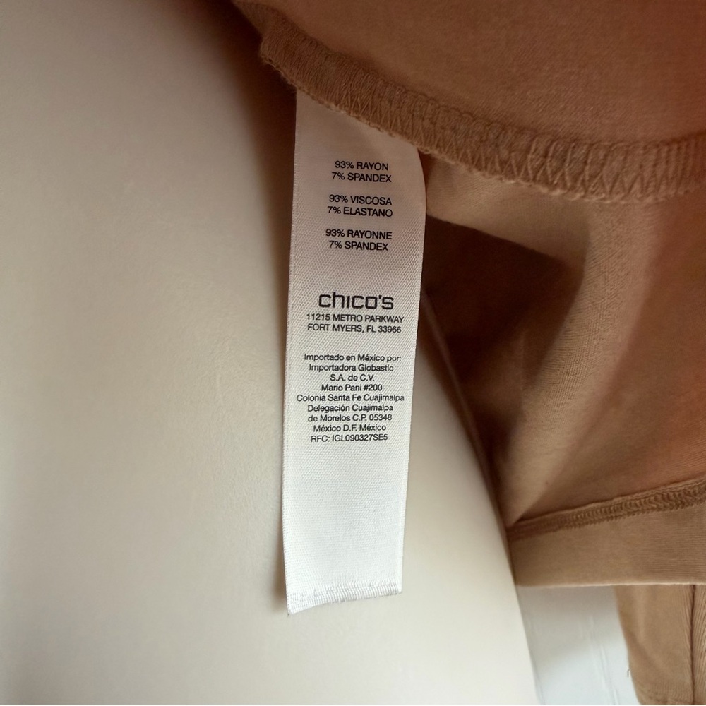 Chico’s Touch of Cool Tee - Picture 6 of 6
